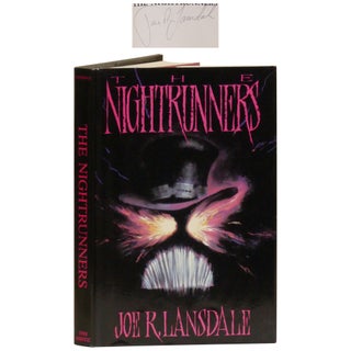 Item No: #362999 The Nightrunners [Association Copy]. Joe R. Lansdale