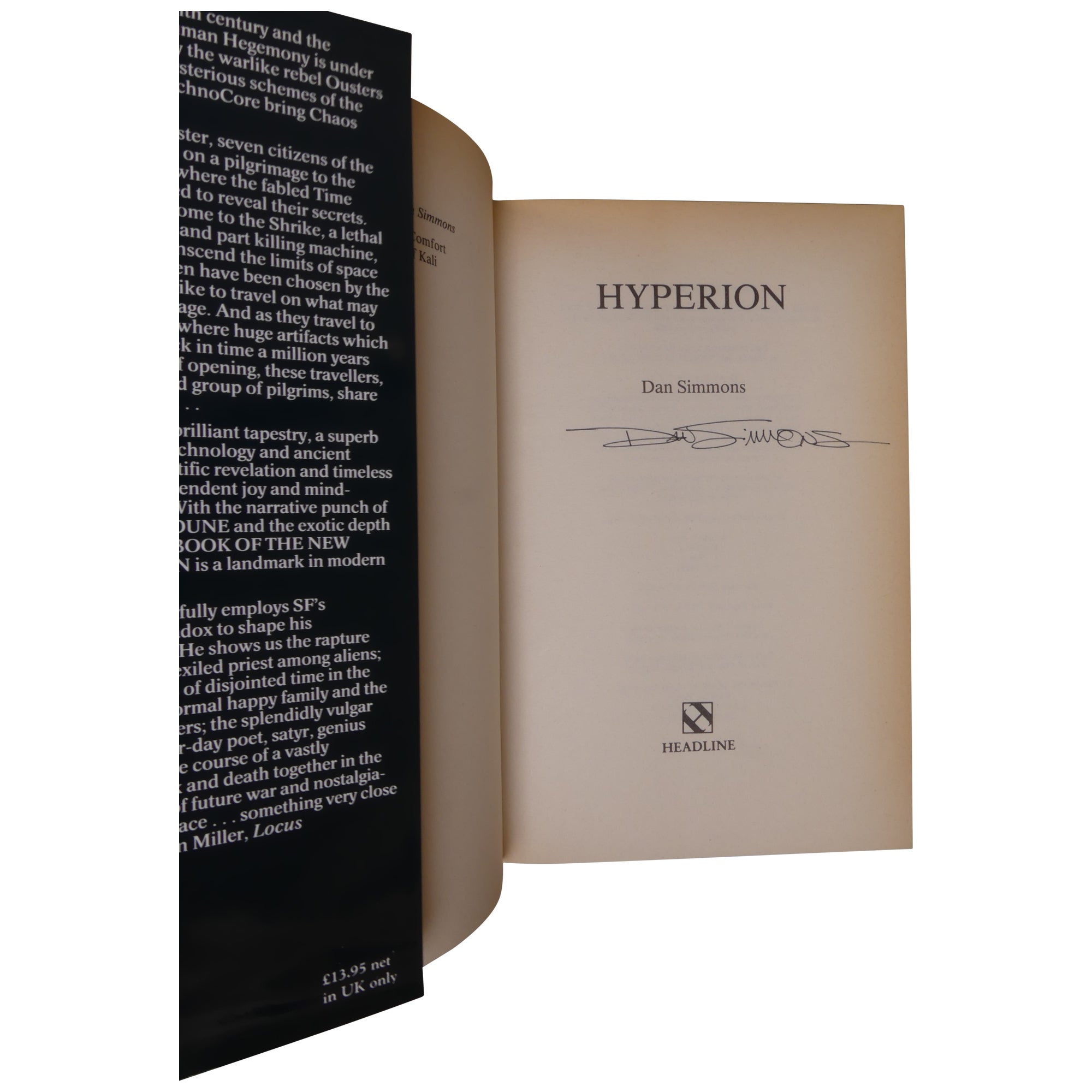 Hyperion | Dan Simmons | First British edition