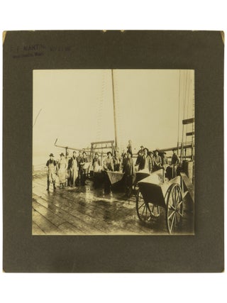 Item No: #363060 Photograph of the Seattle Docks. F. F. Martin