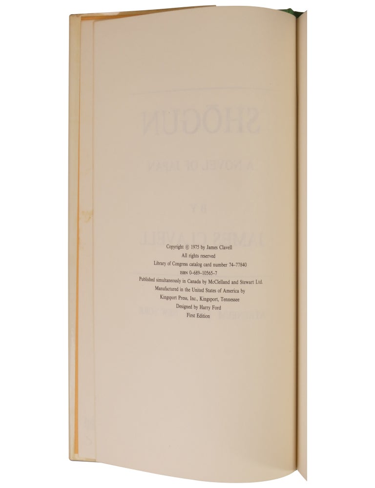 Shogun: A Novel of Japan