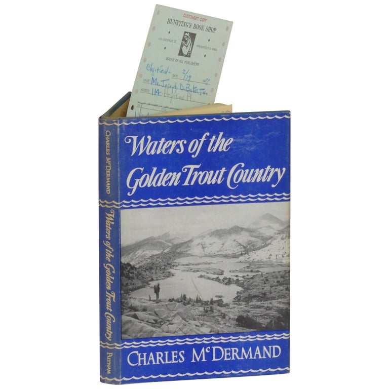 Item No: #363143 Waters of the Golden Trout Country. Charles McDermand.