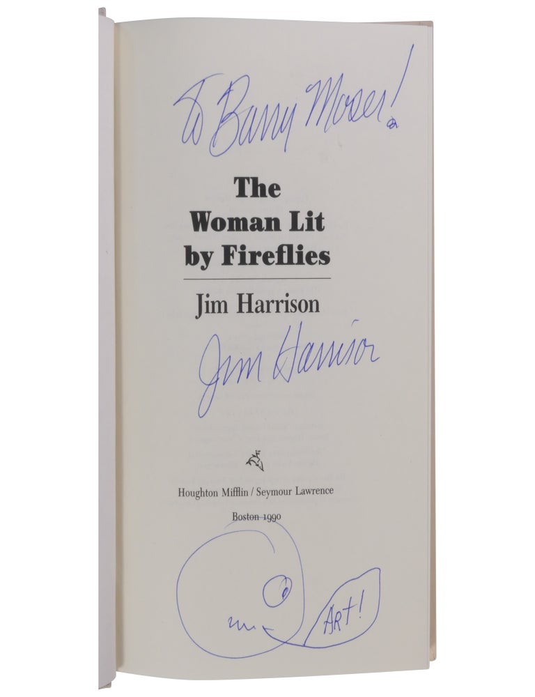 The Woman Lit By Fireflies
