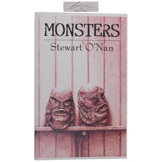 Item No: #363229 Monsters [Signed, Lettered]. Stewart O'Nan