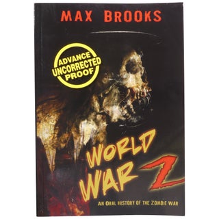Item No: #363234 World War Z [Proof]. Max Brooks