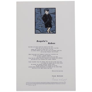 Angela's Ashes [Broadside] [Signed, Roman Numerals