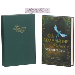 Item No: #363386 The Adamantine Palace [Signed, Numbered]. Stephen Deas