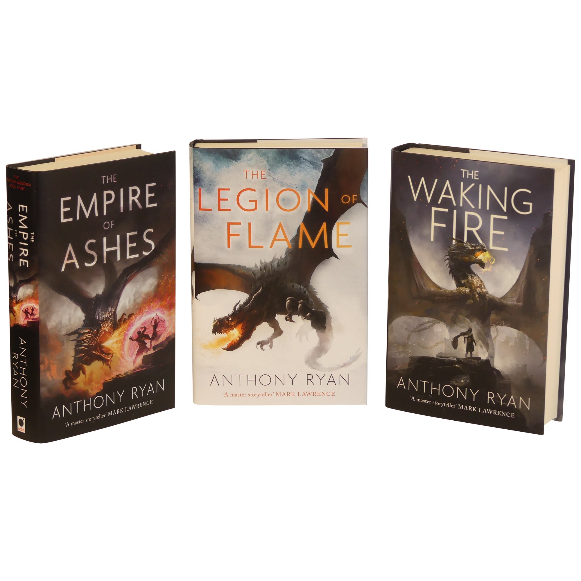 Draconis Memoria Trilogy Matching Number Set The Waking Fire; The