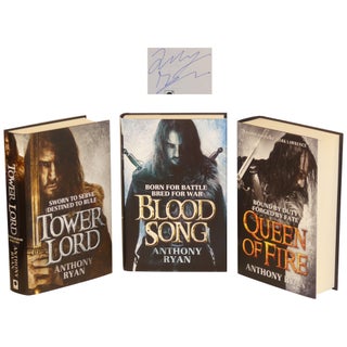 Item No: #363446 Raven's Shadow Trilogy: Blood Song, Tower Lord, Queen of Fire....