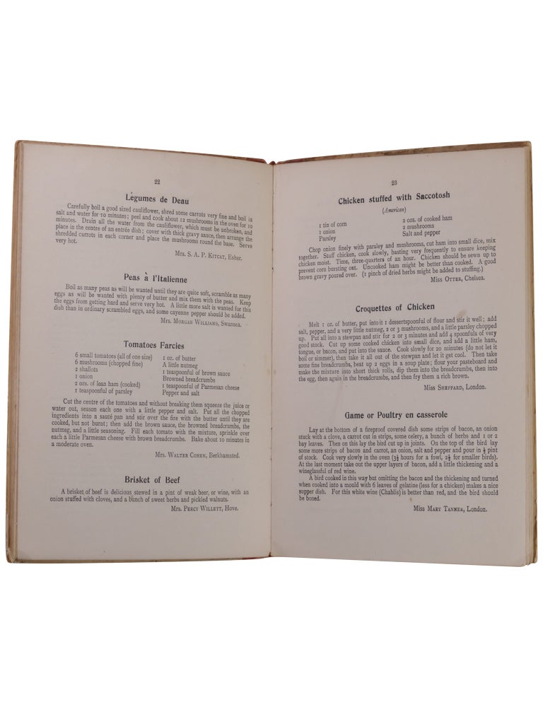 The Women's Suffrage Cookery Book