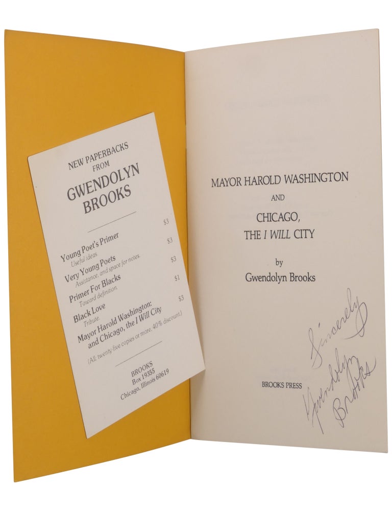 Mayor Harold Washington and Chicago, the I Will City