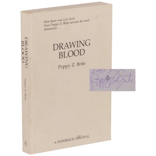 Item No: #363588 Drawing Blood [Proof]. Poppy Z. Brite