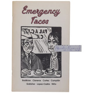 Item No: #363680 Emergency Tacos. Carlos Cumpian, Sandra Cisneros, contributor