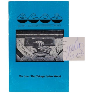 Item No: #363697 Ecos: A Latino Journal of People's Culture and Literature. Vol....