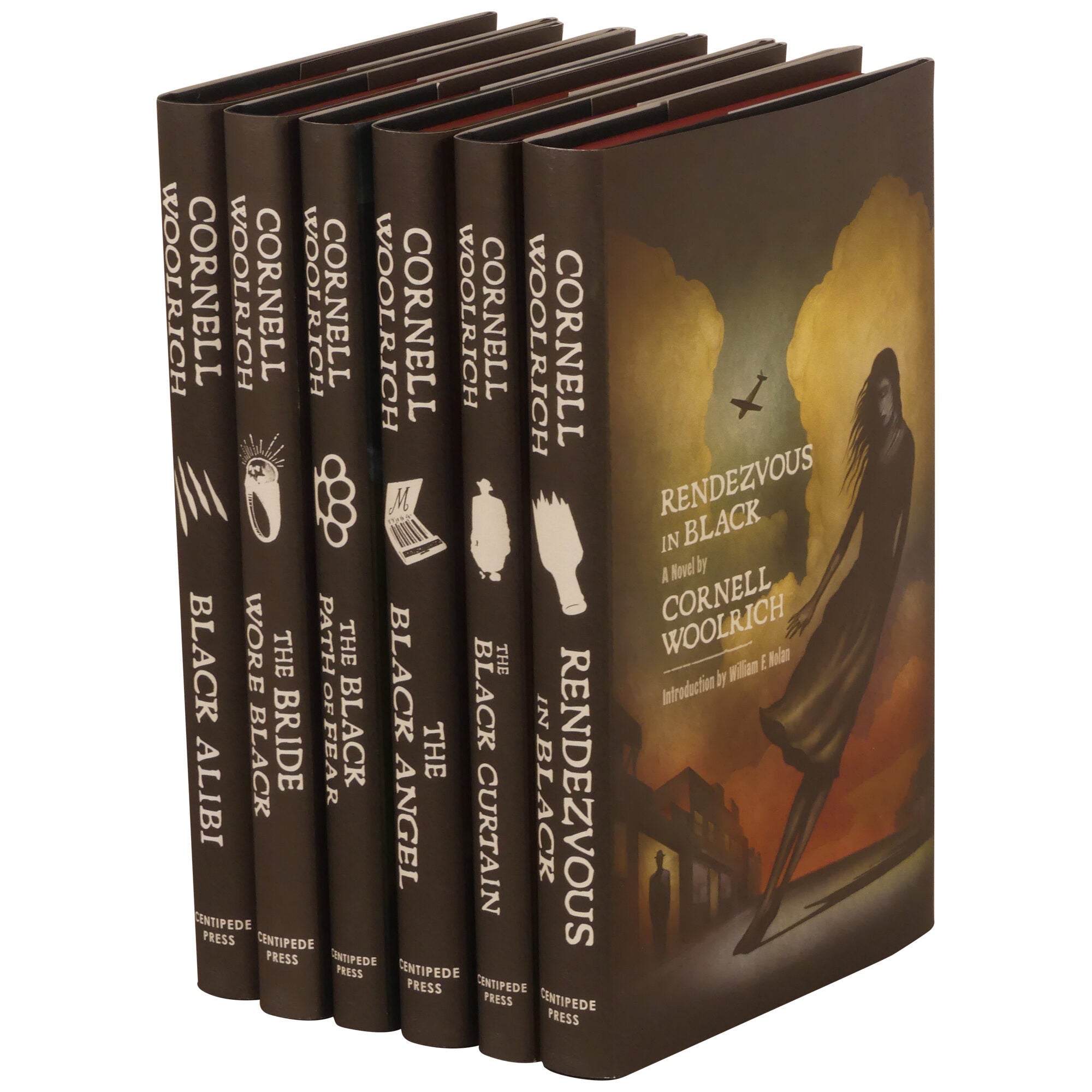 Centipede Press Black Novels Six Volumes | Cornell Woolrich