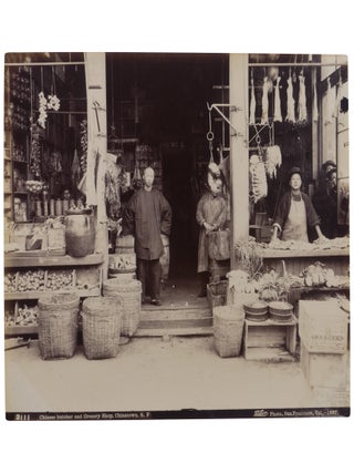 Item No: #363791 Chinese Butcher and Grocery Shop, Chinatown, S. F. (3111)....