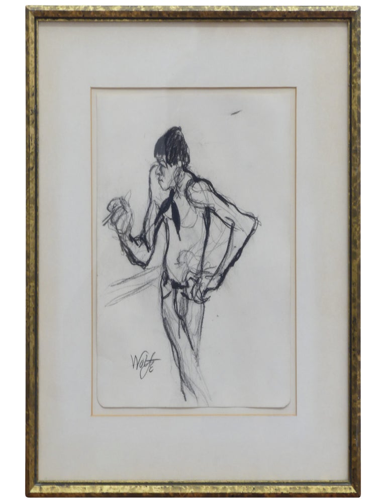 Original Drawing "Paris Cowboy #2"