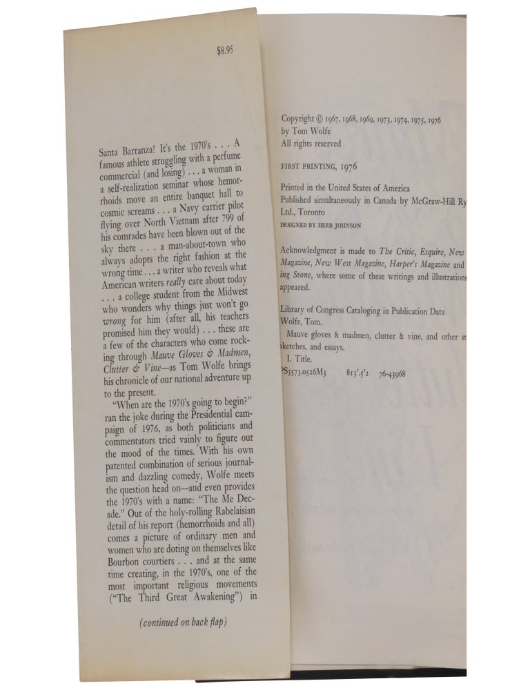 Mauve Gloves & Madmen, Clutter & Vine and Other Stories, Sketches, and Essays