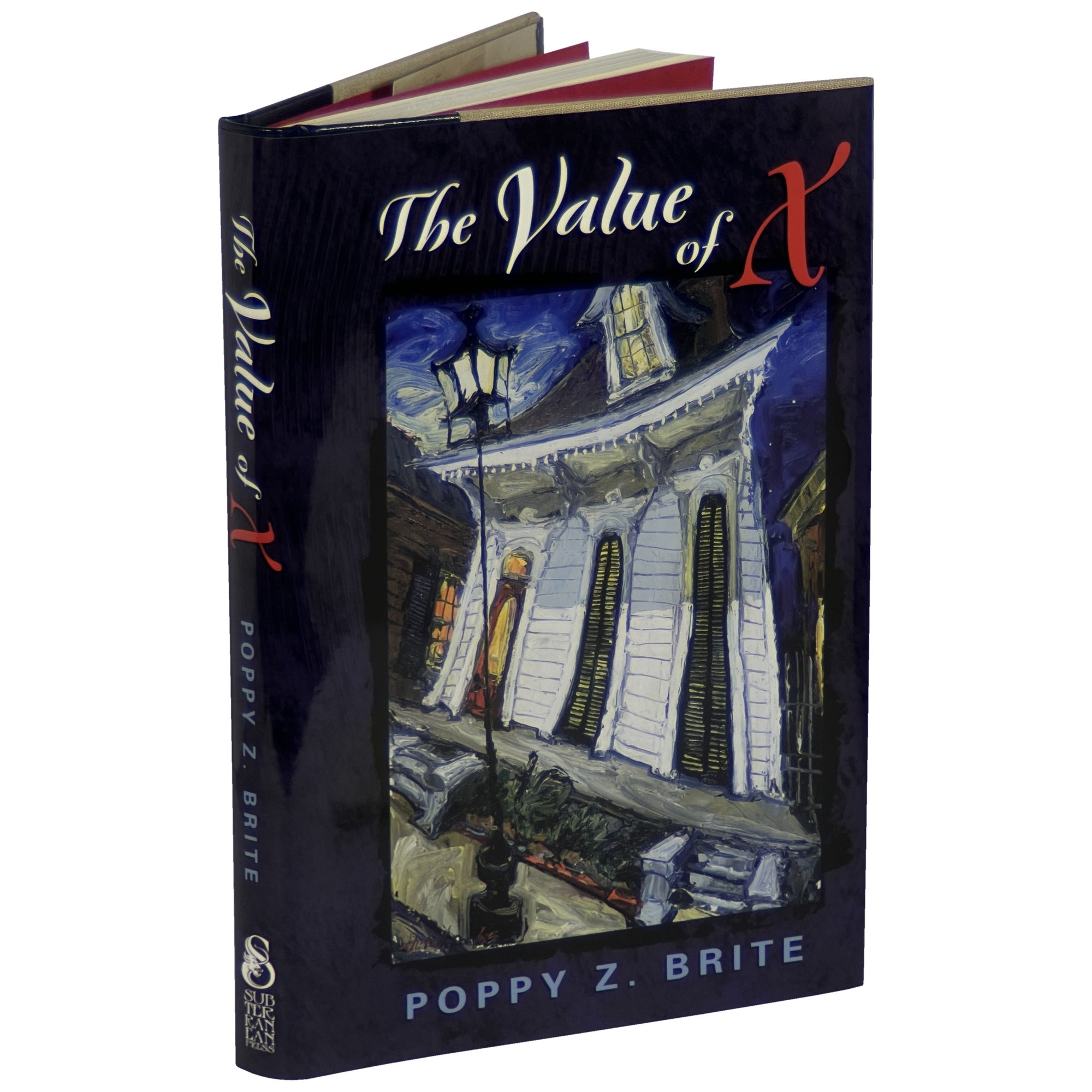 The Value of X Signed, Lettered | Poppy Z. Brite | First Edition