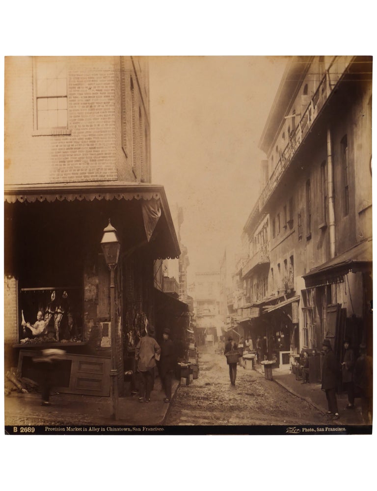 Provision Market in Alley in Chinatown, San Francisco (B 2689)