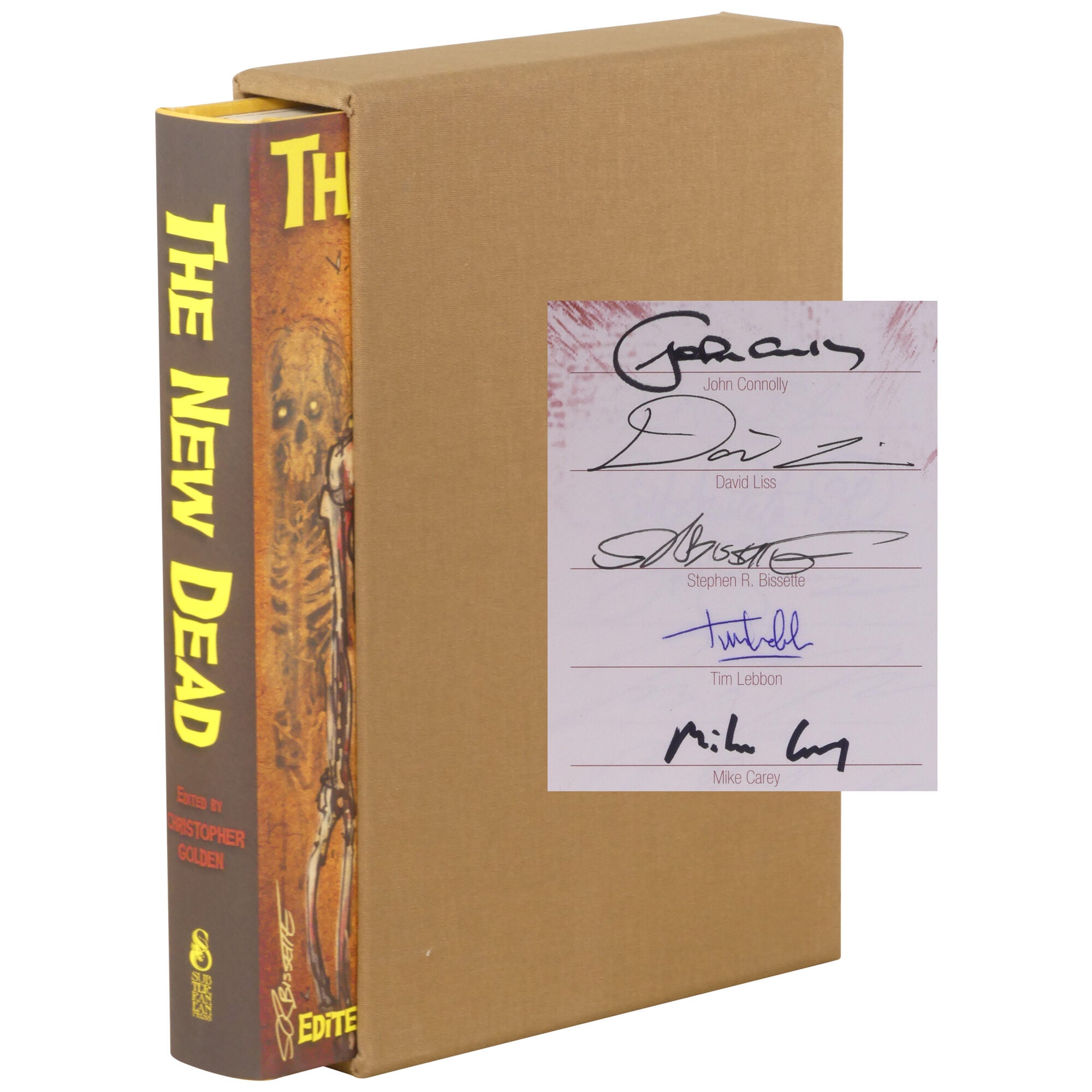 The New Dead: Tales of Death and Resurrection Signed, Numbered