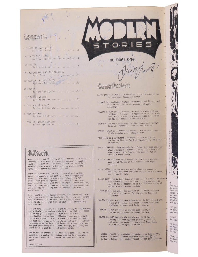 Modern Stories Number One