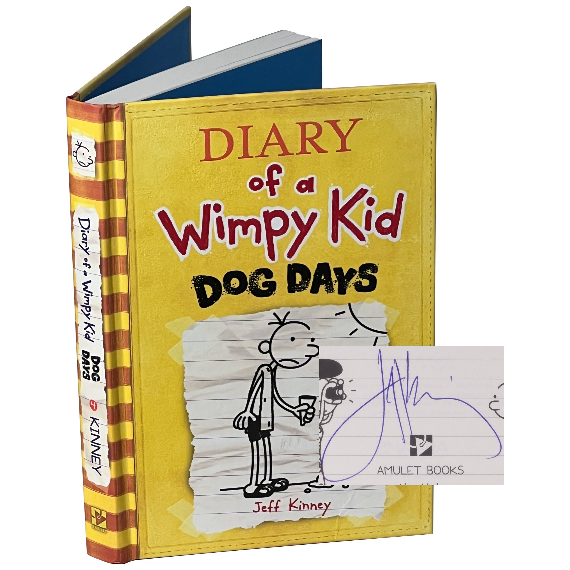 Dog Days Diary of a Wimpy Kid 4 | Jeff Kinney | First Edition