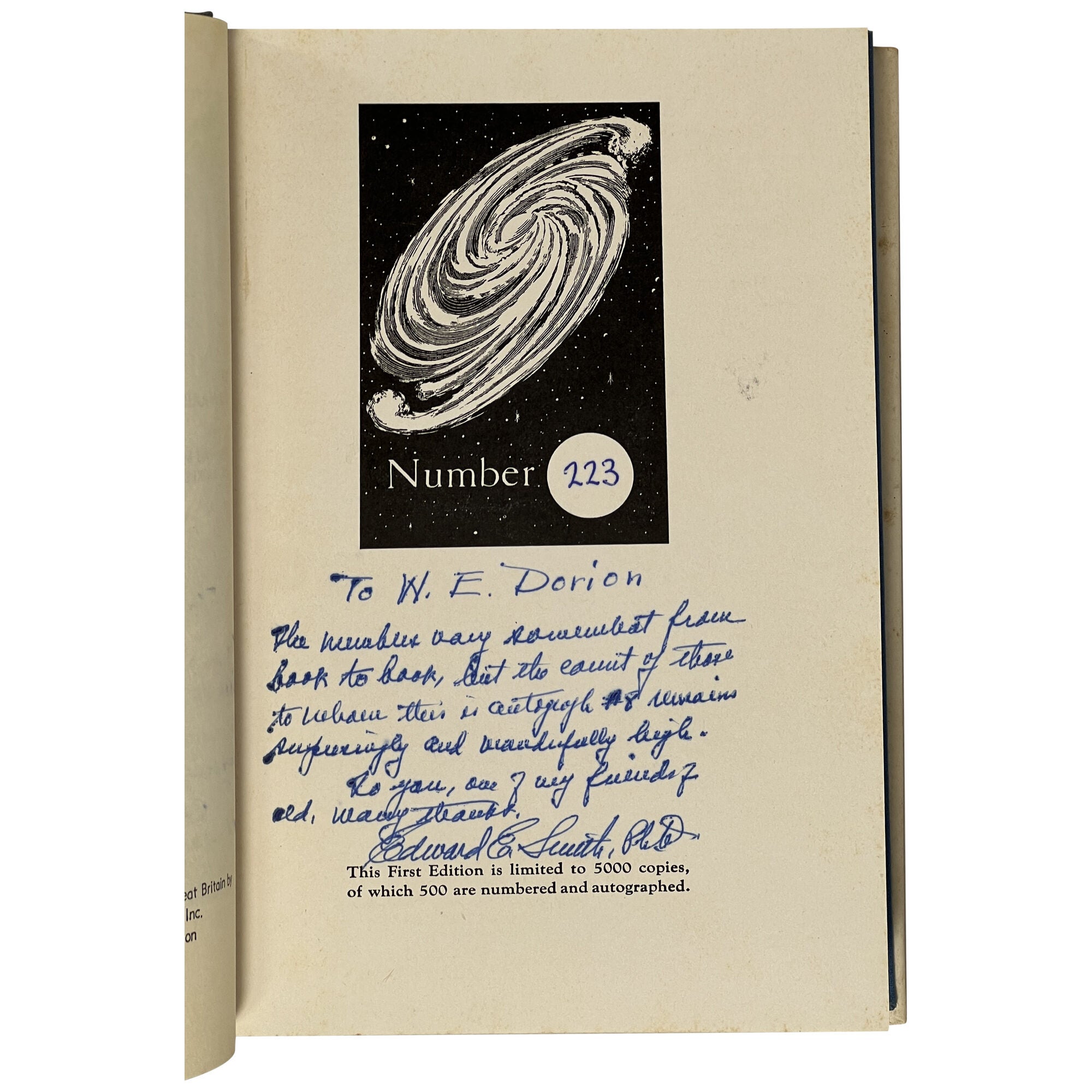 Second Stage Lensmen Signed, Numbered | Edward E. Smith | First Edition