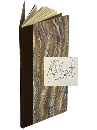 Item No: #364626 Nothing Is Lost Save Honor. Kurt Vonnegut