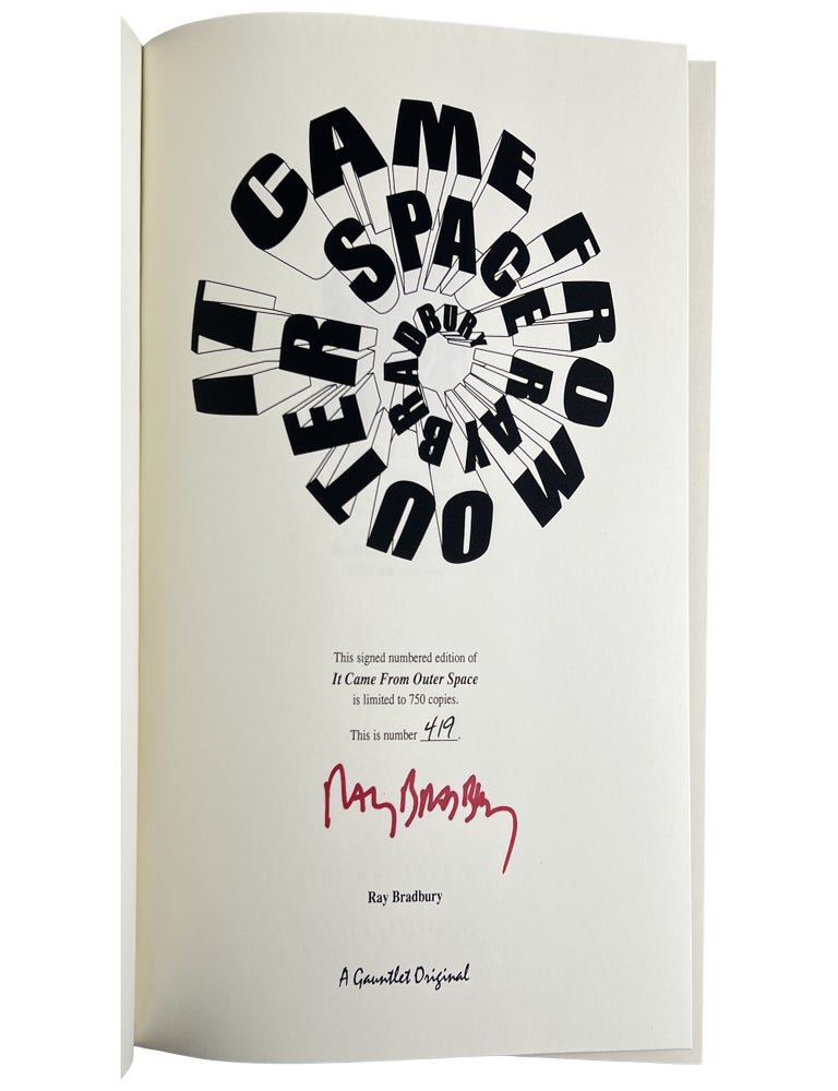It Came from Outer Space [Signed, Numbered]