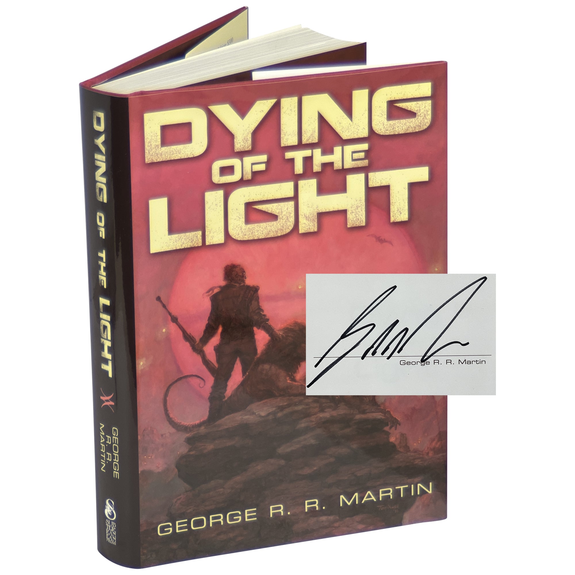 George R R. Martin Signarture Dying of the Light Signed, Numbered | George R. R. Martin