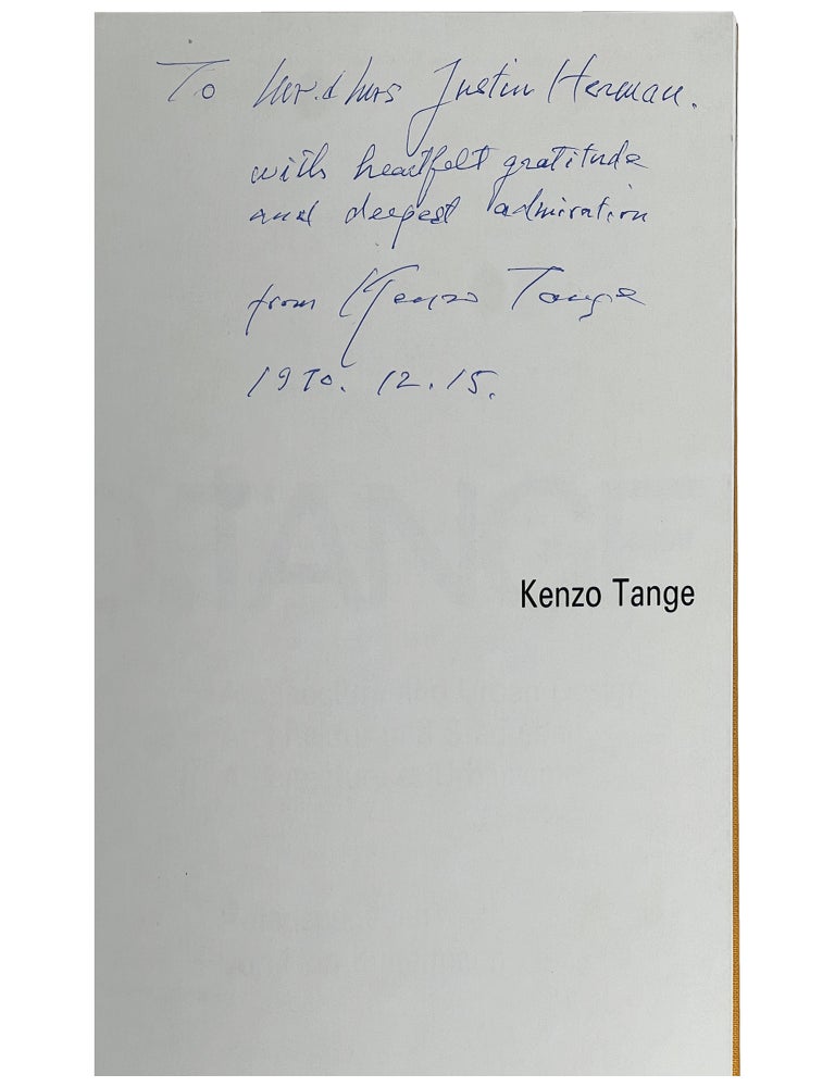 Kenzo Tange: Architecture and Urban Design, 1946–1979