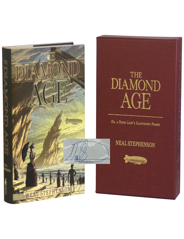 Item No: #364819 The Diamond Age [Signed, Numbered]. Neal Stephenson.