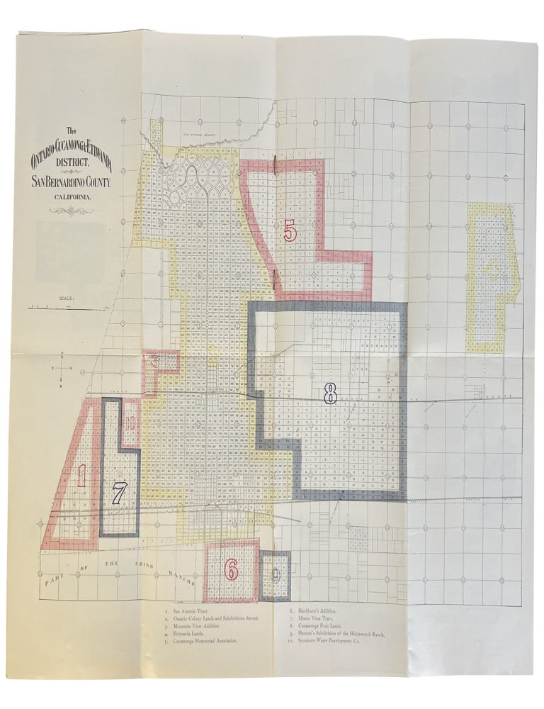 The Ontario-Cucamonga-Etiwanda Colonies: The Banner Fruit District of Southern California