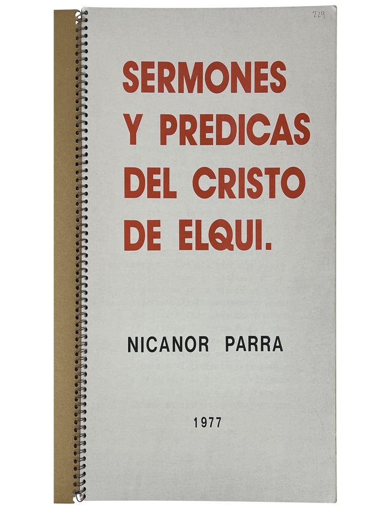 Sermones y predicas del Cristo del Elqui