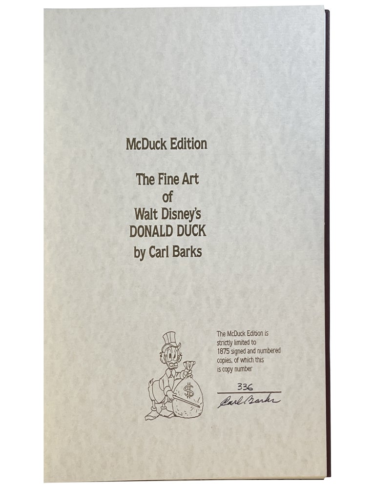 The Fine Art of Walt Disney's Donald Duck