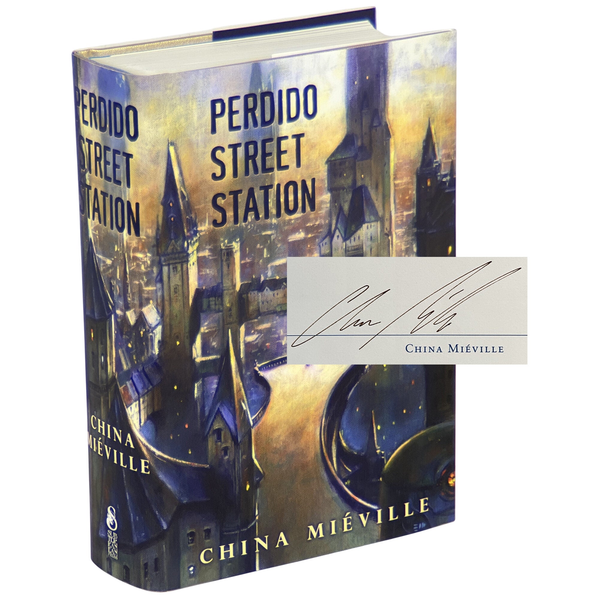 Perdido Street Station Signed, Numbered | China Miéville