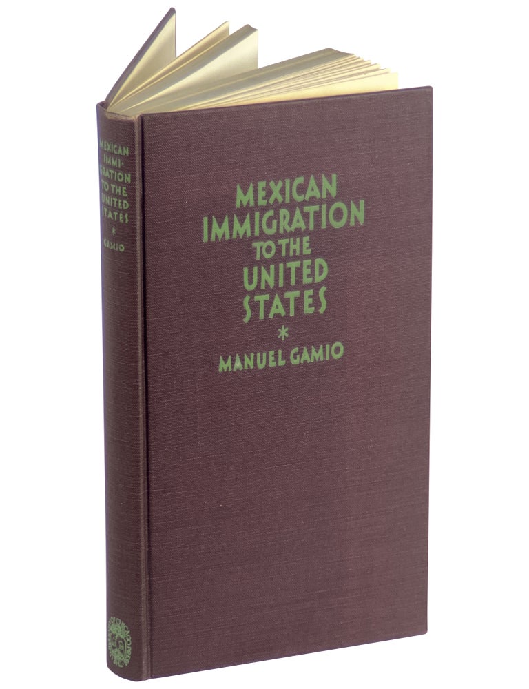 Mexican Immigration to the United States: A Study of Human Migration and Adjustment