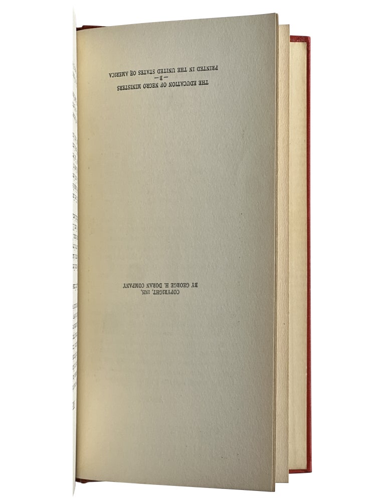 The Education of Negro Ministers