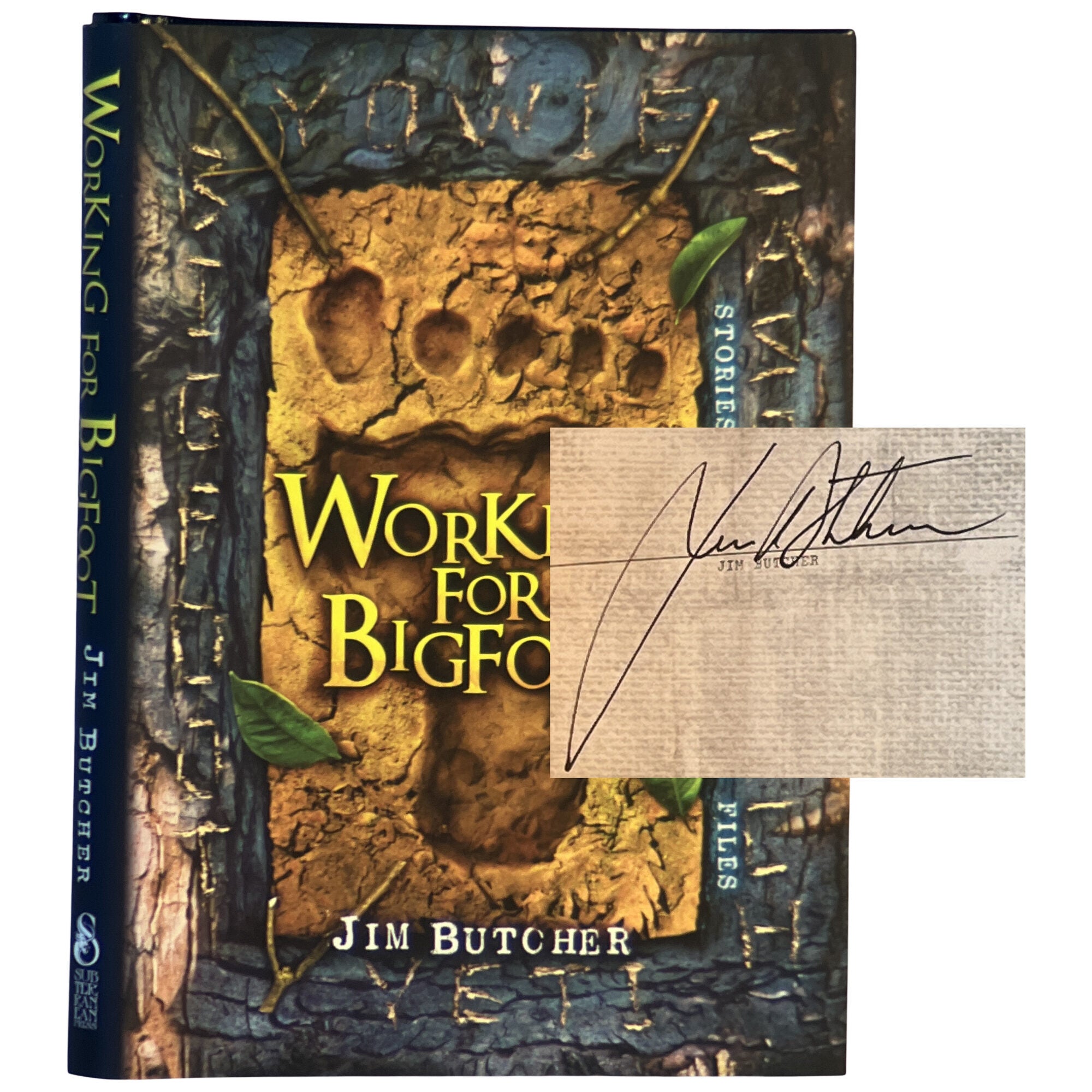Working for Bigfoot Signed, Numbered | Jim Butcher | First Edition