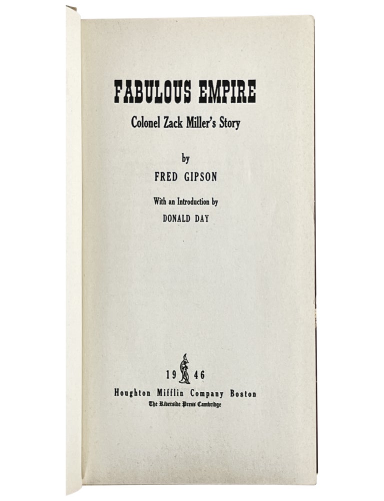 Fabulous Empire: Colonel Zack Miller's Story