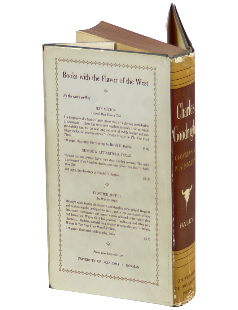 Charles Goodnight: Cowman and Plainsman