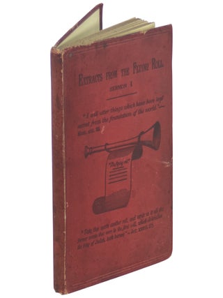 Item No: #365300 Extracts from the Flying Roll. Being a Series of Sermons...