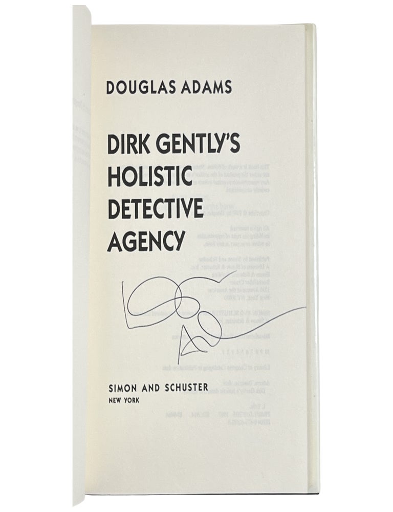 Complete Douglas Adams including the Hitchhiker's Trilogy (in Five Volumes): The Hitchhiker's Guide to the Galaxy; The Restaurant at the End of the Universe; Life, the Universe and Everything; So Long, and Thanks for All the Fish; and Mostly Harmless + Dirk Gently's Holistic Detective Agency and The Long Dark Tea-time of the Soul