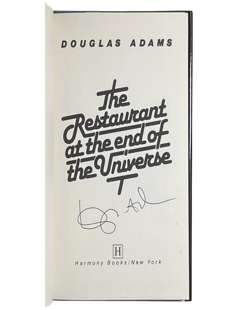 Complete Douglas Adams including the Hitchhiker's Trilogy (in Five Volumes): The Hitchhiker's Guide to the Galaxy; The Restaurant at the End of the Universe; Life, the Universe and Everything; So Long, and Thanks for All the Fish; and Mostly Harmless + Dirk Gently's Holistic Detective Agency and The Long Dark Tea-time of the Soul