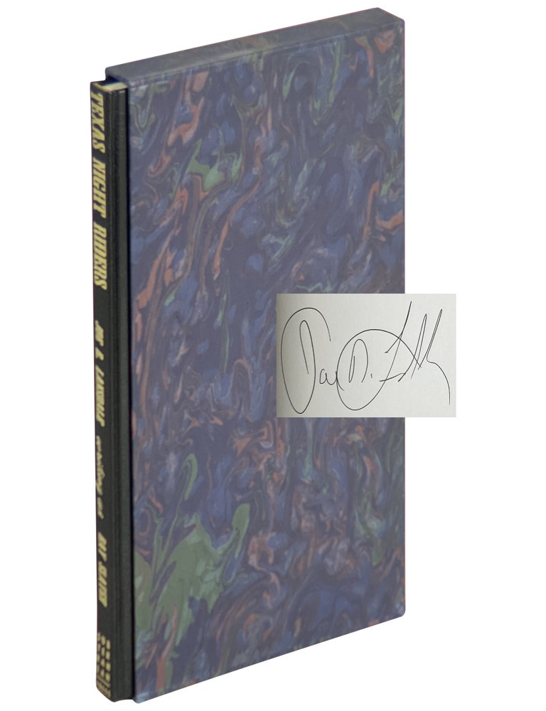 Item No: #365376 Texas Night Riders [Lettered, Signed]. Joe R. Lansdale, Ray Slater.