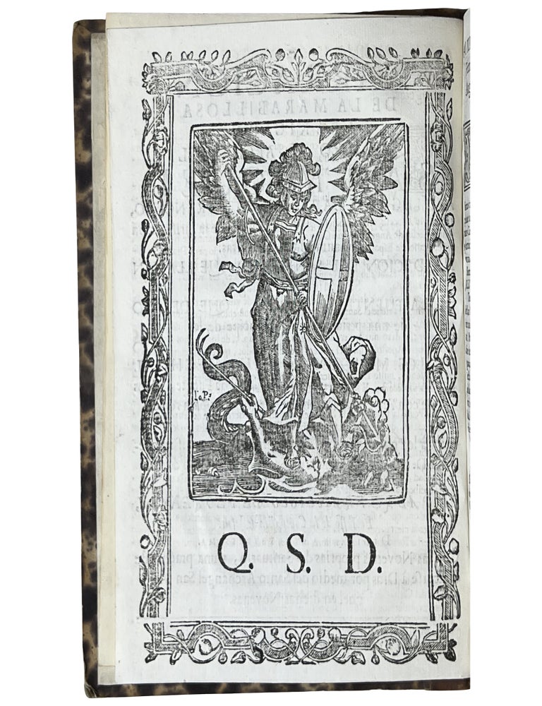 Narración de la marabillosa aparición que hizo el archangel San Miguel a Diego Lazaro de San Francisco, indio feligres del Pueblo de S. Bernardo de la jurisdicción de Santa María Nativitas