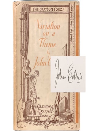 Item No: #365714 Variation on a Theme [Signed, Numbered]. John Collier