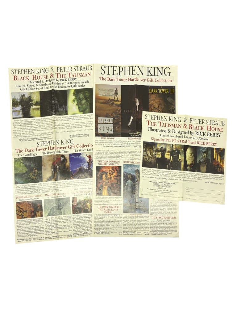Ten Dark Tower Publication Flyers