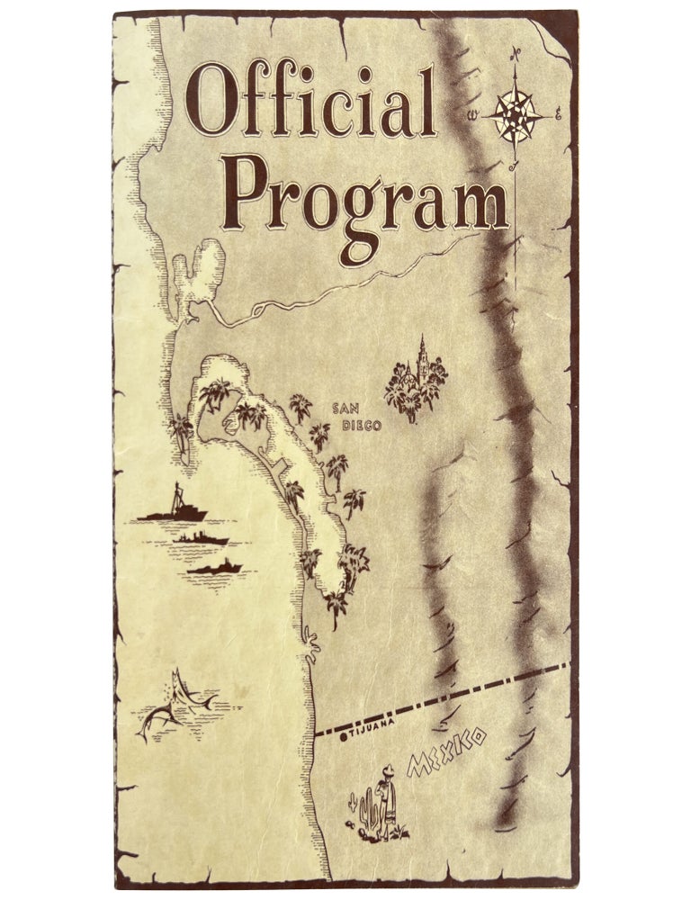 Signed Sou-Westercon Official Program for 1952 | Ray Bradbury, Forrest ...