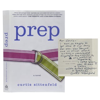 Item No: #365881 Prep. Curtis Sittenfeld